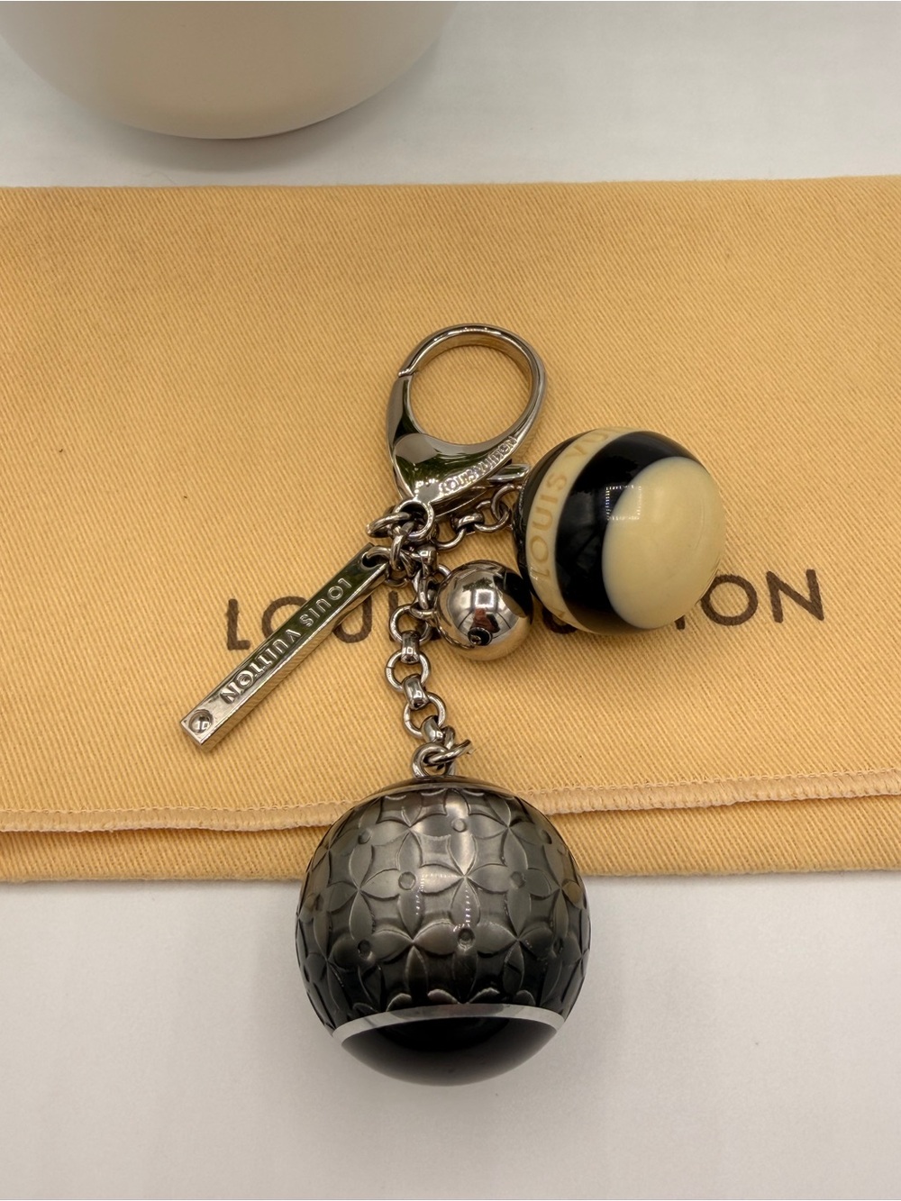 Louis Vuitton Mini Lin Croisette Bag Charm - Picture 4 of 9